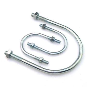 哈德威 U型螺栓帶2個螺母，M16-325，12寸，鍍鋅